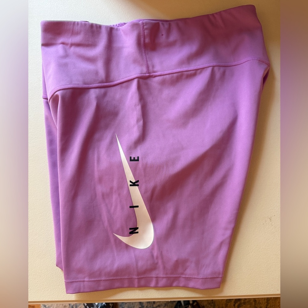 Nike Orchid Dri-FIT Bike Shorts sz 2X 7in inseam